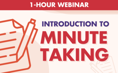 Introduction To Minute Taking