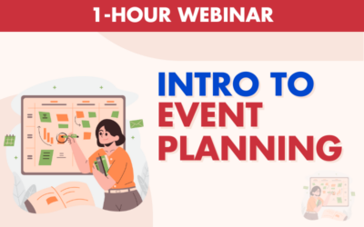INTRO to EVENT PLANNING – 1 Hour Webinar