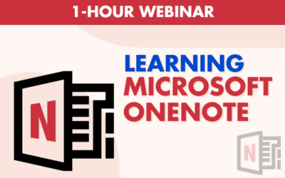 Learning Microsoft OneNote – 1 Hour Webinar