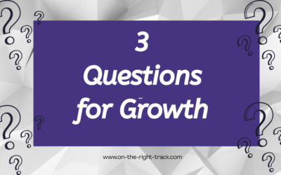 Three Questions For Growth